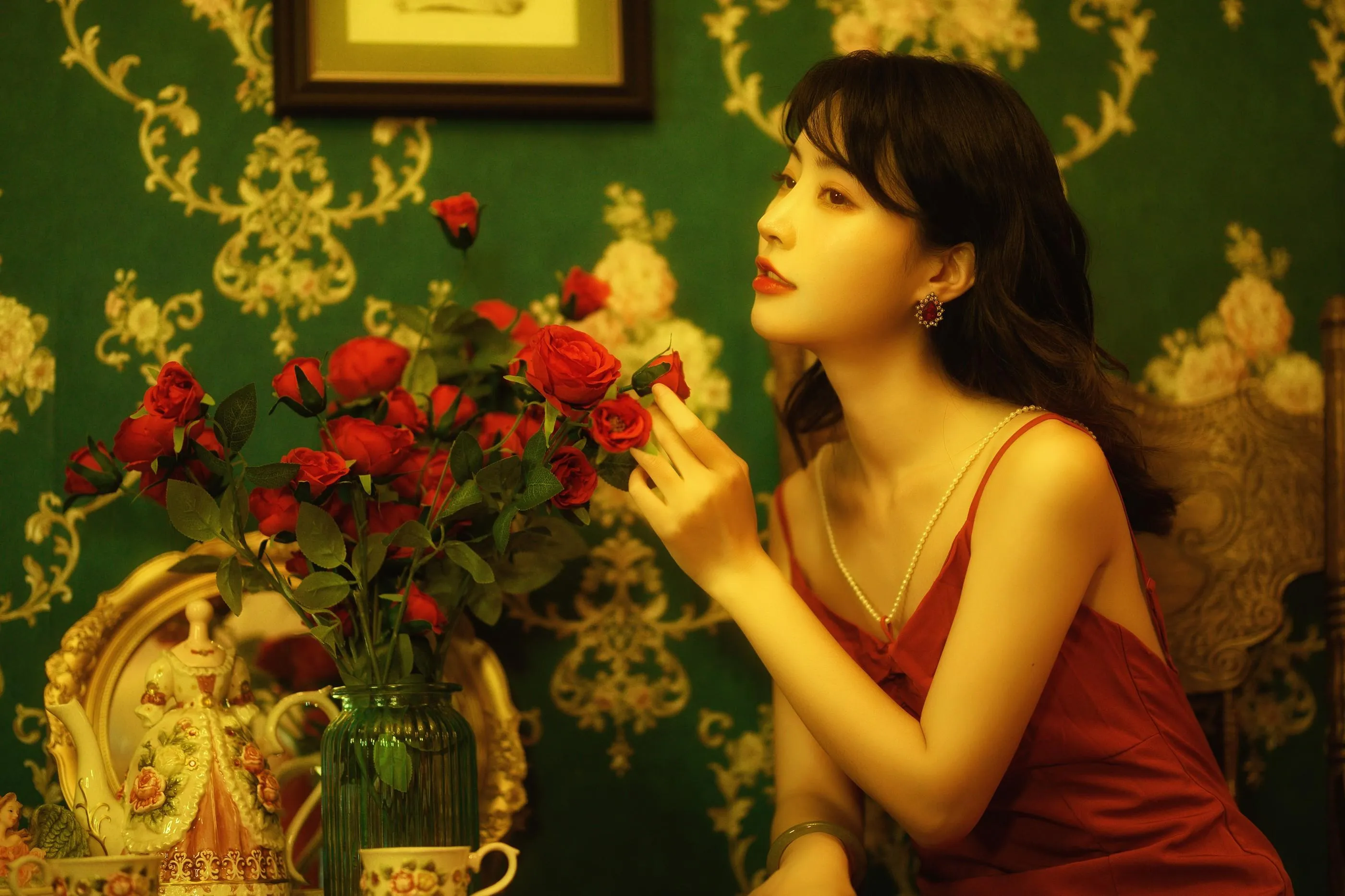 [YITUYU艺图语]2021.09.01 夜莺与玫瑰 兰因 [25P]插图9